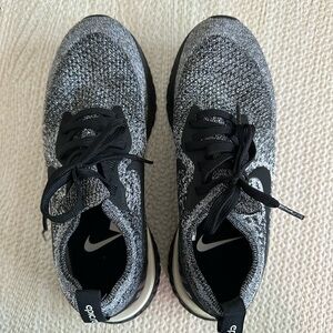 Nike Epic React Flyknit Black and White Sneakers 2018